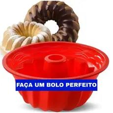 Kit Formas Silicone Air Fryer Freezer Microondas Assadeira para Bolo Pães e Doces