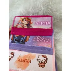 Toalhinha de Lavabo Personalizada com Nome | Infantil | Presente Escolar | Diversos Temas