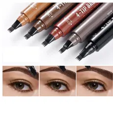 Caneta para Sobrancelha Fio a Fio Efeito Microblading  Preenche Falhas Maquiagem