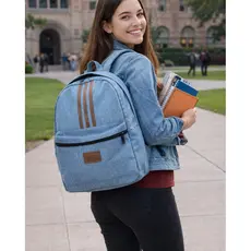 mochila jeans  impermeável feminina reforçada  mochila masculina impermeável
