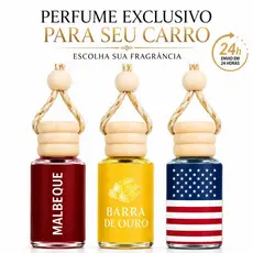 Cheirinho para Carro 10ml – Perfume Importado Premium Masculino Aromatizador Automotivo Ideal Uber