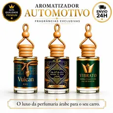 Cheirinho Para Carro Aromatizador Veicular Perfume Árabe Ideal Uber Fragrância Luxo