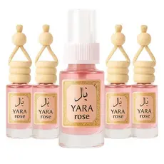 Kit 5 Peças Aromatizante Automotivo – 4x 10ml + 1x 30ml Cheirinho Árabe | Escolha sua Fragrância