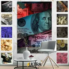 Quadro Dólar Aesthetic 90x60cm: Inspiração para o Estúdio de Fotografia!