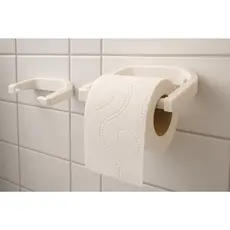 Suporte De Rolo De Papel Higiênico Acessórios Banheiro 3M ou parafuso