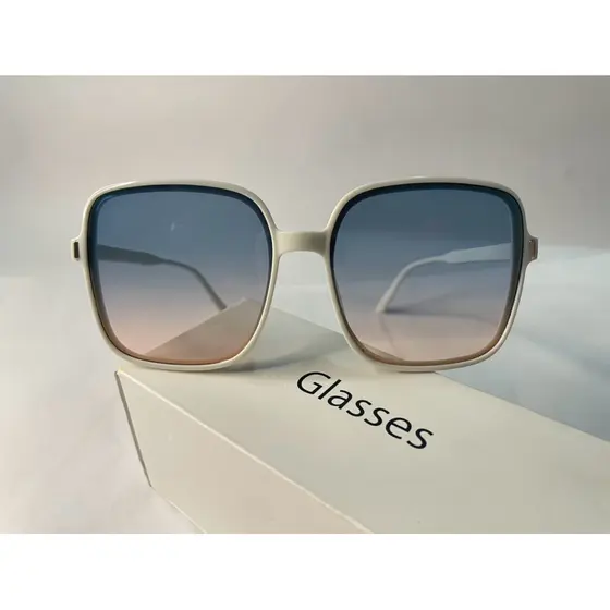 ÓCULOS DE SOL FEMININO UV400 QUADRADO GRANDE VARIAÇÕES DE CORES MULHER