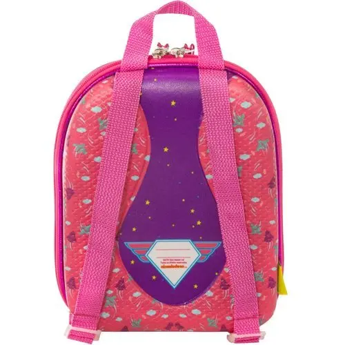 Mochila Infantil Patrulha Canina Tamanho Pequeno Roxa Escolar Criança Resistente