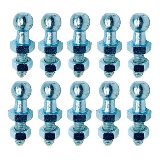 10 Parafuso M8 Pino Esférico Amortecedor Capô Porta Malas