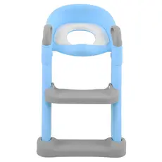 Assento Infantil Vaso Sanitário Dobrável Com Escada Até 40kg