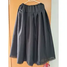 Saia 3mt de roda/Oxford Preto Umbanda Candomblé/ Exu Pomba Gira afro religiosa Axé