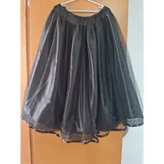 Saia Preto com Roxo / Toda Preto/Saia Vermelho e Preto/Maria Mulambo Pomba gira Exu Umbanda Candomblé Afro Religiosa