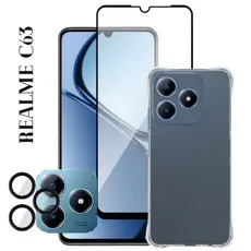 Película Cerâmica PREMIUM Para Realme C63 4G - Câmera Individual - Capinha