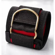 Puxador de Perna Glúteo Vermelho Crossover Profissional Tornozeleira Polia Fitness Acolchoado