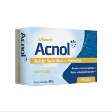 Sabonete Acnol Antiacne Com Ácido Salicílico e Enxofre 90g