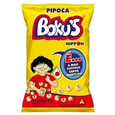 Kit Pipoca Bokus Canjiquinha 45g Salgado e Doce 10 Unidades