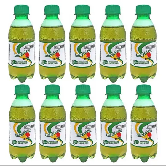 10/Unid Refrigerante De Caju Cajuína 250ml São Geraldo