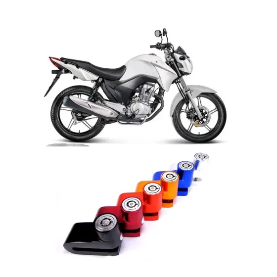 Trava Disco Freio Anti Furto Moto Universal Trava Segurança