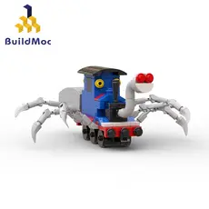Blocos De Construção Modelo De Trem Aranha Brinquedo Educativo Criativo Para Crianças Halloween