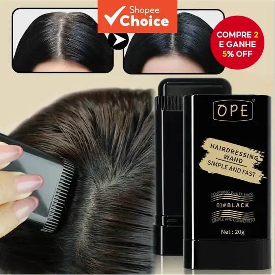 Pente Integrado Tintura de Cabelo Fácil de Usar, Resistente a respingos e suor