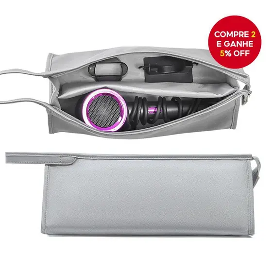 Caso de viagem para o Dyson Airwrap Styler/Shark Flexstyle, bolsa de transporte portátil para o secador de cabelo Dyson