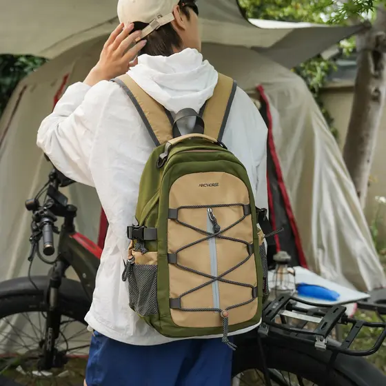 Mochila de trilha à prova d'água Mochila esportiva masculina e feminina de grande capacidade Mochila de viagem e