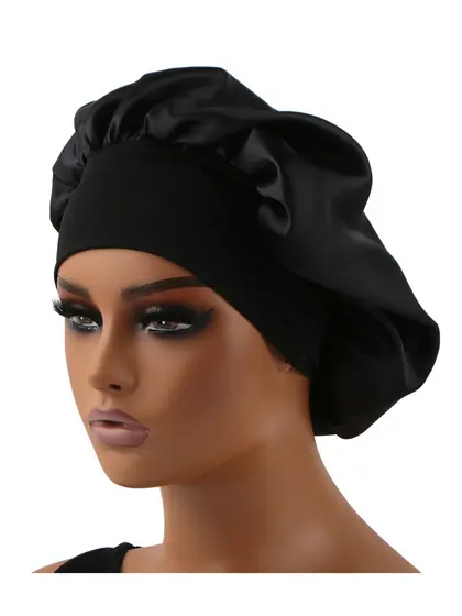Boné de Seda Satinada para Cabelo com 7 cm de Largura para Dormir