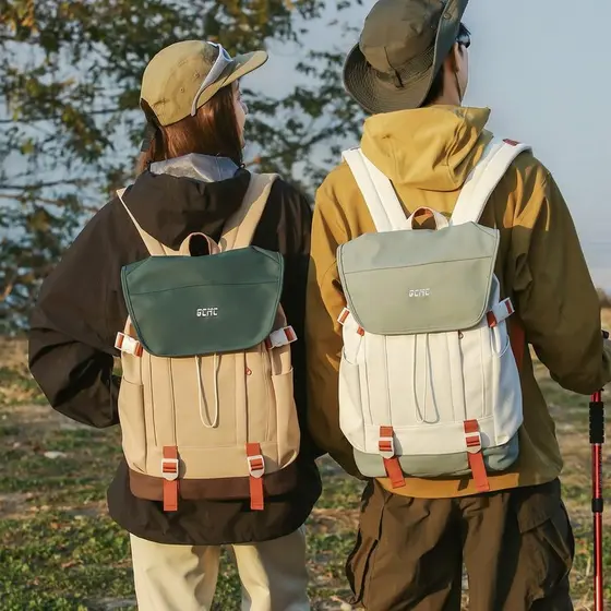 Mochila leve feminina para uso ao ar livre, grande capacidade, leve, impermeável, adequada para trilhas, viagens,