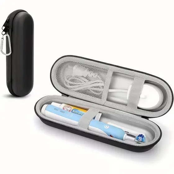Estojo De Viagem Para Escova De Dentes Elétrica Capa Rígida De EVA Compatível Com Oral-B io 7/8/9 E Philips Sonicare