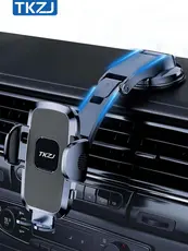 Suporte Veicular TKZJ T002S, Suporte para Celular com Fixação no Painel, Mãos Livres Melhorado