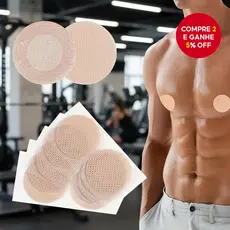 100 Protetores Descartáveis para Mamilos Masculinos | Capas Anti-Fricção para Mamilos e Corpo