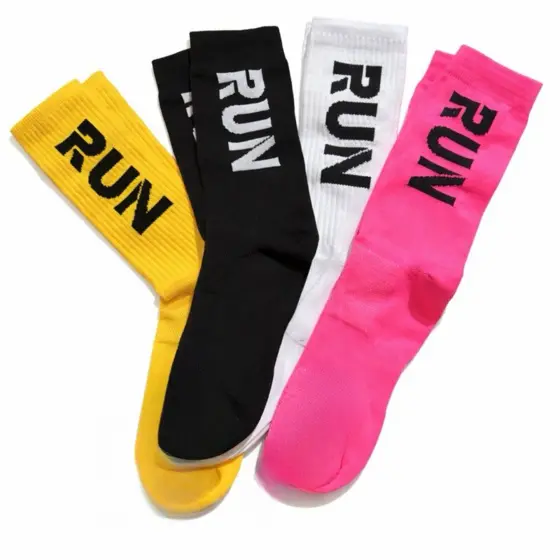 Kit 3 Pares de Meias Esportivas para Corrida e Caminhada Unissex em Poliamida – Envio Rápido