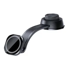 Suporte Magnético Giratório para Telefone Suporte de Navegação Veicular Ajustável com Ventosa