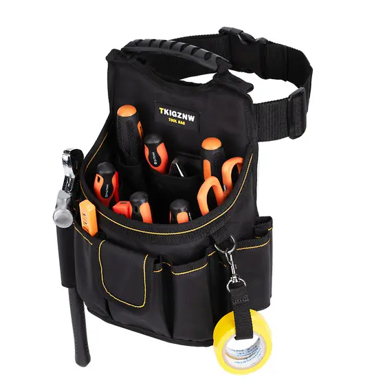 Bolsa De Cinto De Ferramentas TKIGZNW Com 18 Bolsos De Cintura 1 Unidade