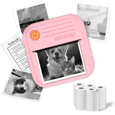 Impressoras Fotográficas Portáteis Sem Fio Para Viagens Impressora Móvel Térmica Tinta Bluetooth Escola Em Casa Mini Por