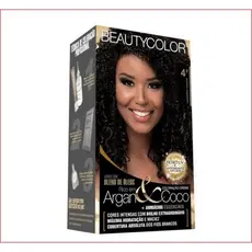 Coloração Beauty Color KIT 04.0 Castanho Natural