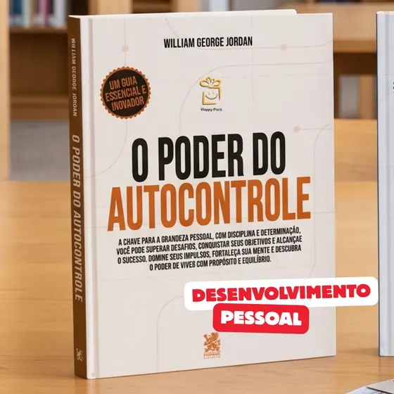 Livro O Poder do Auto Controle Desenvolvimento Pessoal: A Chave para a Grandeza Pessoal