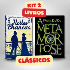 Kit 1 a 2 Livros A Metamorfose Noites Brancas Franz Kafka Dostoiévski Literatura Clássica Filosofia