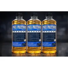 Pneu Pretinho Automotivo Concentrado Baba De Camelo Brilho Intenso Box 21 Garrafa de 500ml - Para Caminhão Carro Tuning
