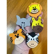 Aplique em Eva | Safari sortidos em eva para acessórios pet | gargantilhas, gravatas laços | decorações festa em gerais
