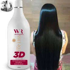 Marroquina Top liss - Com Óleo De Argan, Alisa 100% Sem Resseca O Cabelo