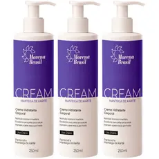 Kit Hidratante Corporal Morena Brasil – Para Pele Seca a Extrasseca com Karité e Pantenol