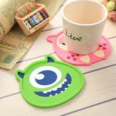 Suporte Copos Coaster Descanso De Copo De Silicone Com Desenho Life-365/Acessórios De Cozinha