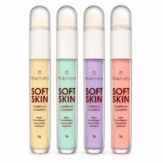 Mia Make Corretivo Líquido Colorido Soft Skin Com Esponja Aplicadora