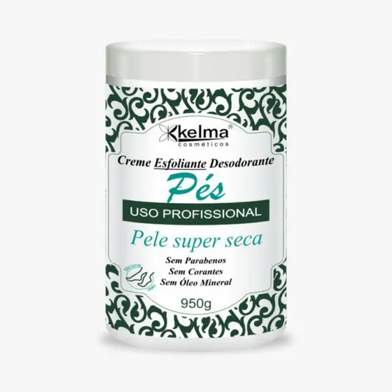 Creme Esfoliante Relaxa Pés 950g Pé liso sem pele morta