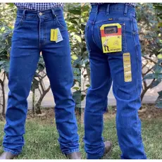 calça country modelo tradicional cowboy