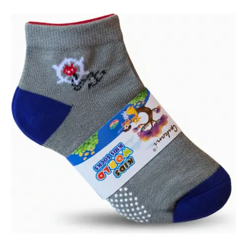 Kit 3 Pares Meia Infantil Colorida Menino Menina 0 A 6 Anos