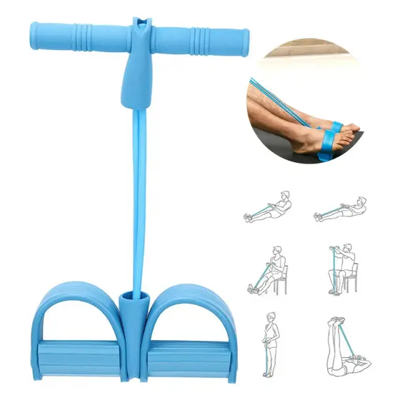 Extensor Elástico Exercícios Academia Ginástica Academia Em Casa Fitness Musculação