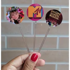Apliques de doces | Topo para docinhos | Topo para cupcake