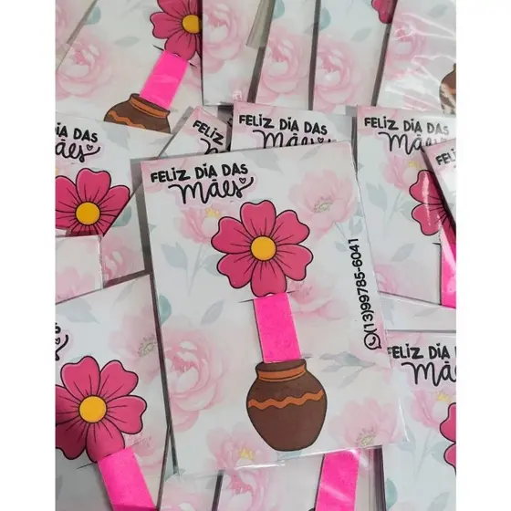 Mimo Dia Das Mães Card com Lixa de Unha