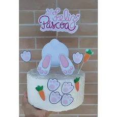 5 Topos de Bolo De Páscoa | Topo de Páscoa | Páscoa Mesversário | Primeira Páscoa